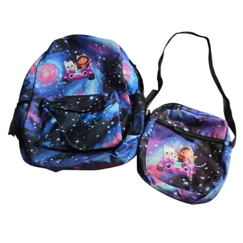 Gabbys Dollhouse backpack and crossbody bag